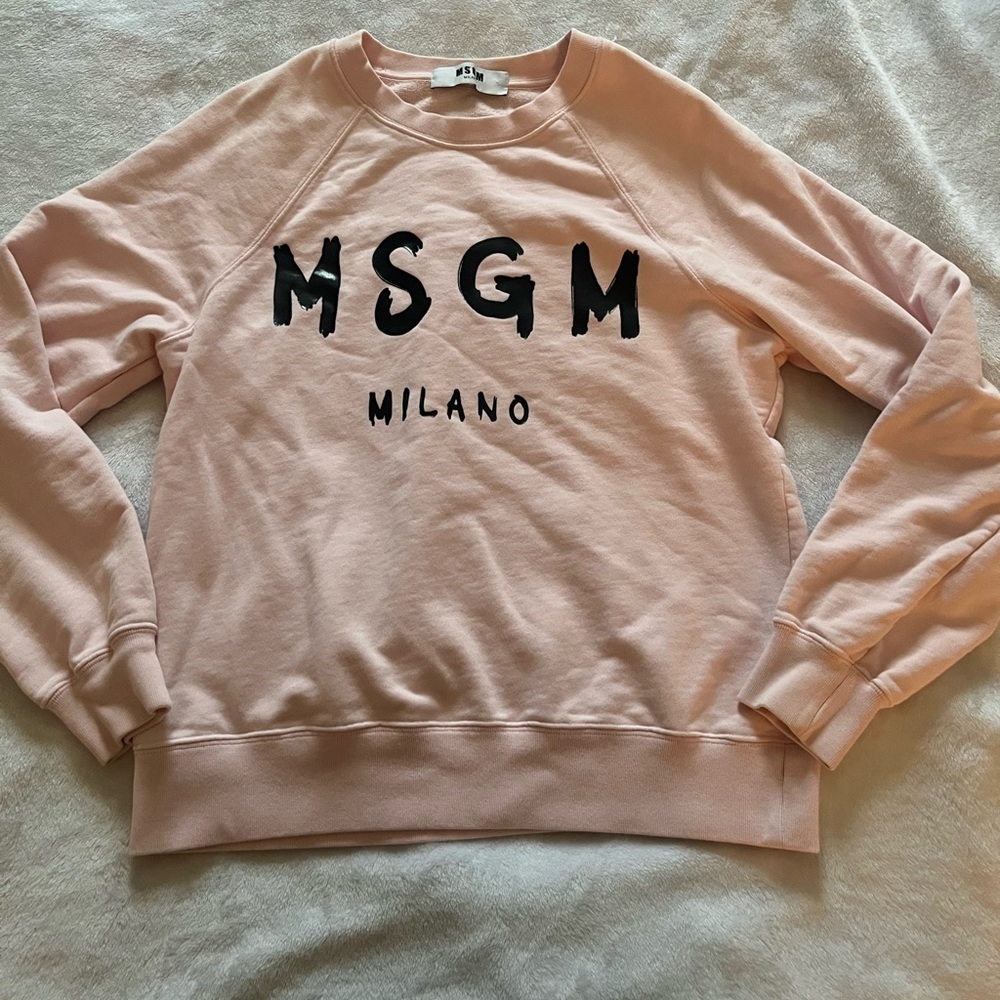 Msgm logo sweatshirt